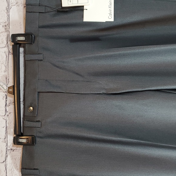 Calvin Klein Men's Charcoal Dress Pants Size 40 NWT - Picture 4 of 7